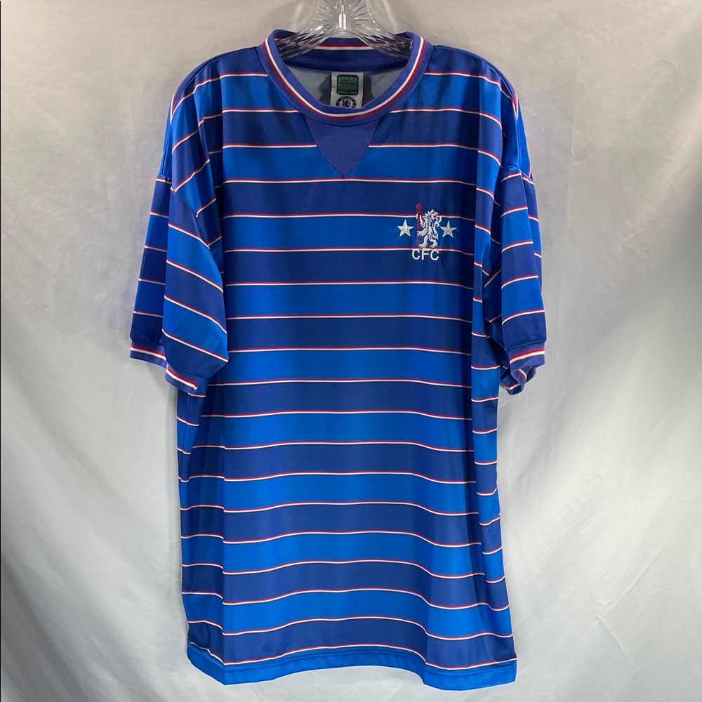 Blue Striped Men's Jersey